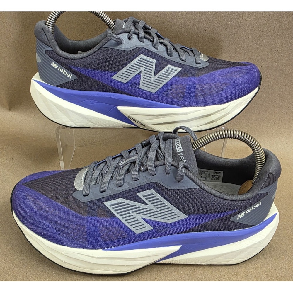 New Balance (Sz 9.5)  Fuelcell Rebel v5 Shoes Womens Purple Running Sneaker